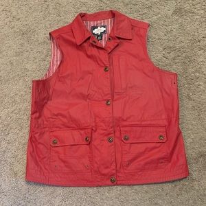 Ralph Lauren Naval Supply Company Red Vest Large